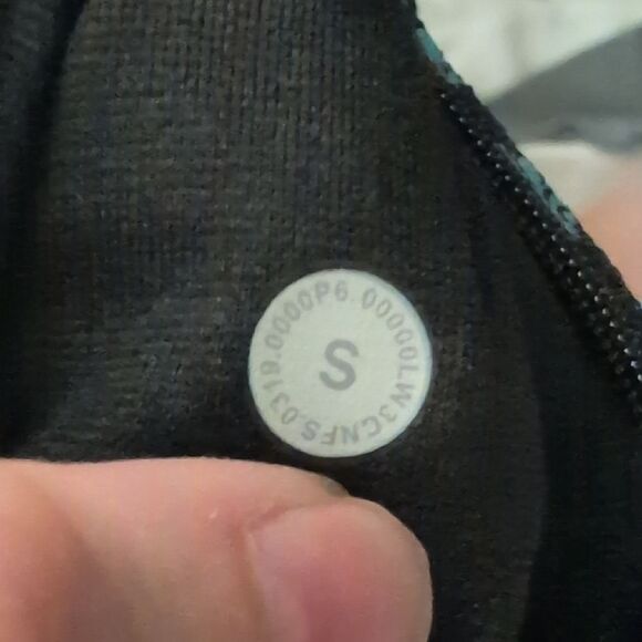 Lululemon Close To Crossing Long sleeve With Tulip Hem Tectonic Blue Jacquard S - Picture 7 of 13